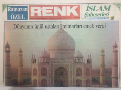 Milliyet Gazetesi Renk Eki 1 Haziran 1985 - Sinandan Tac Mahale Katkı GZ50877 - 1