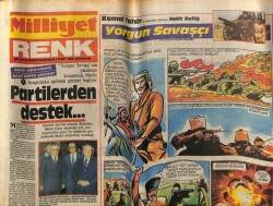 Milliyet Gazetesi Renk Eki 1 Mart 1986 - Partilerden Destek... GZ69210 - 2