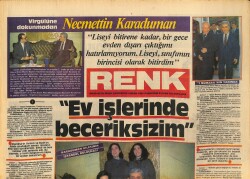 Milliyet Gazetesi Renk Eki 1 Nisan 1985 - Selma Karaduman Eşini Anlatıyor - İyilerin Dostu Süpermen , Bu Gece Ekrana Veda Ediyor GZ127625 - 1