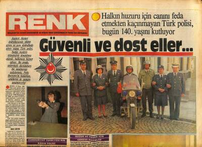 Milliyet Gazetesi Renk Eki 10 Nisan 1985 - Bilge Şeni Ekranda Deterjan Reklamı İle İzliyoruz GZ94117 - 1