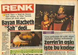 Milliyet Gazetesi Renk Eki 11 Aralık 1984-Zeki Müren , Timur Selçuk Ve Şarkı Sözü Yazarı Sezen Cumhur Önal İle Görüşeceği İçin Mutlu Olduğunu Söylüyor GZ126605 - 1