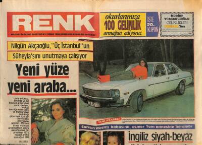 Milliyet Gazetesi Renk Eki 11 Nisan 1984 - Nilgün Akçaoğlu , Üç İstanbulun Süheylasını Unutmaya Çalışıyor GZ93810 - 1