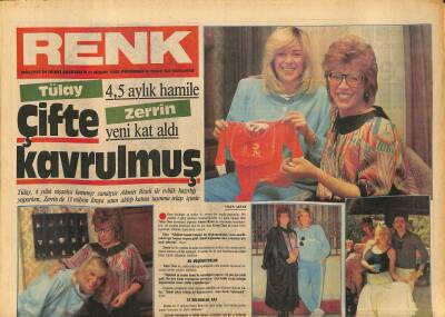 Milliyet Gazetesi Renk Eki 11 Nisan 1985 - Heidi Hagman Babama İnat , Çıplak Tablosunu Yaptım diyor GZ127621 - 1