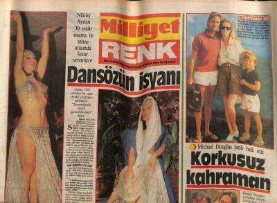 Milliyet Gazetesi Renk Eki 12 Mart 1986 - Harika Avcı , İzmirde Banu Alkanın Kulaklarını Çınlatıyor GZ69214 - 1