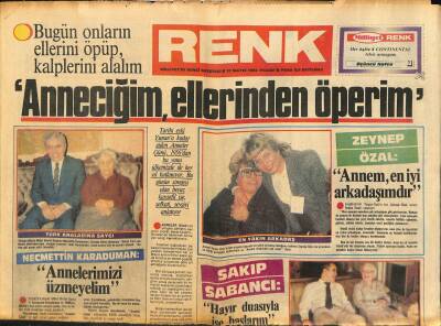 Milliyet Gazetesi Renk Eki 12 Mayıs 1985 - Ümit Aktan , Ekrana Dönmek İçin 7 Kilo Zayıfladı GZ94125 - 1