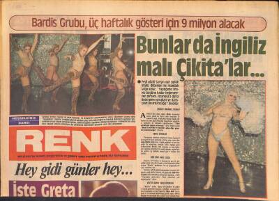 Milliyet Gazetesi Renk Eki 12 Şubat 1984 - Patty , Reagan Umudunu Mankenliğe Bağladı - Garbonun En Son Fotoğrafı GZ126919 - 1