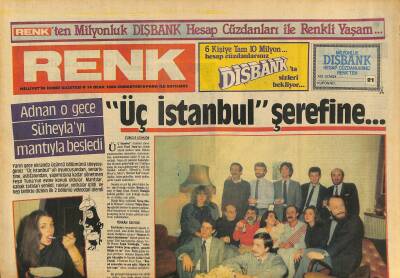 Milliyet Gazetesi Renk Eki 14 Ocak 1984 - Adnan O Gece Süheylayı Mantıyla Besledi GZ127215 - 1
