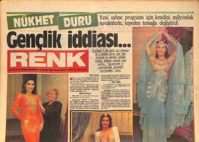 Milliyet Gazetesi Renk Eki 15 Nisan 1985 - İşte Vehbi Koç - Nükhet Durudan Gençlik İddiası...GZ126786 - 1