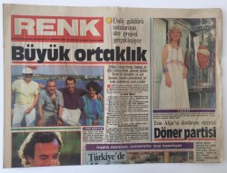 Milliyet Gazetesi Renk Eki 15 Temmuz 1985 - Ünlü Güldürü Ustalarının Dev Projesi Gerçekleşiyor GZ11463 - 2