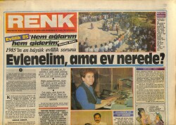 Milliyet Gazetesi Renk Eki 16 Ekim 1985 - 1985'in En Büyük Evlilik Sorunu GZ158058 - Gökçekoleksiyon