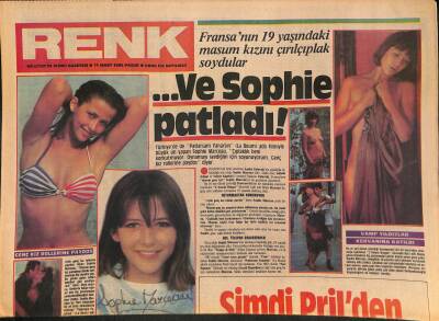 Milliyet Gazetesi Renk Eki 17 Mart 1985 - Ferdi Özbeğen , Son LPsine RENK Okurlarının Önerdiği Adı Koydu GZ127863 - 1