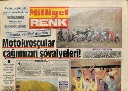 Milliyet Gazetesi Renk Eki 17 Mart 1986 - Red Kit Hayalet Kasaba Karikatür GZ157952 - Gökçekoleksiyon