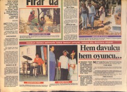 Milliyet Gazetesi Renk Eki 17 Mayıs 1984 - Hülya Koçyiğit Firarda - Coşkun Oskay Sahnede Önce Çalıyor Sonra Diş Doktoru Oluyor GZ156399 - 2