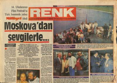 Milliyet Gazetesi Renk Eki 17 Temmuz 1985 - Profesyonellerin Yıldızıyla * Türkan Şoray - Cihan Ünal GZ114007 - 1
