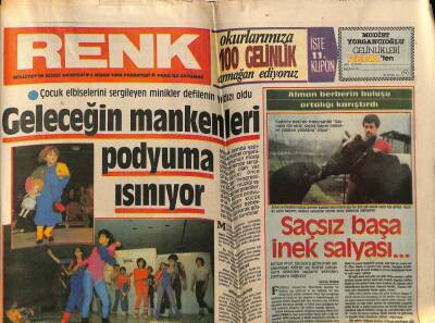 Milliyet Gazetesi Renk Eki 2 Nisan 1984 - Kamuran Akkor , 6 Yıl Sonra Hafif Müzik Söyleyecek GZ94236 - 1