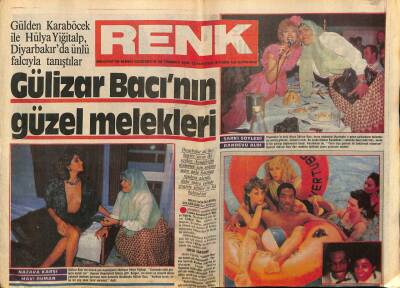 Milliyet Gazetesi Renk Eki 20 Temmuz 1985 - Gülden Karaböcek İle Hülya Yiğitalp GZ75616 - 1