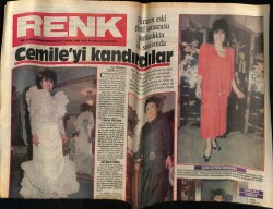 Milliyet Gazetesi Renk Eki 21 Ocak 1986 - Ekranın Eski Sunucusu Şarkıcılıkta İlk Sınavında Cemileyi Kandırdılar GZ69205 - 2