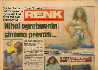 Milliyet Gazetesi Renk Eki 22 Mart 1985 - Ahmet Özhan , İstanbuldan Sonra Dizi Konseri İle Ankara Ve Bursaya Gidecek GZ127647 - 1