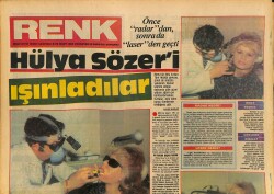 Milliyet Gazetesi Renk Eki 25 Mart 1985 - Hülya Sözeri Işınladılar - Red Kit Çizgi Roman GZ127167 - 1