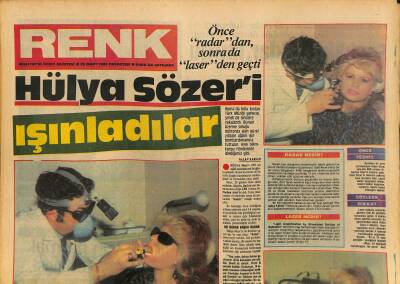 Milliyet Gazetesi Renk Eki 25 Mart 1985 - Hülya Sözeri Işınladılar - Red Kit Çizgi Roman GZ127167 - 1
