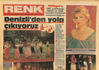 Milliyet Gazetesi Renk Eki 27 Mart 1985 - Peter Falk , Pardösüsünü Rafa Kaldırdı GZ127162 - 1