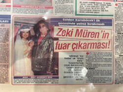 Milliyet Gazetesi Renk Eki 28 Ağustos 1984 - Zeki Müren'in Fuar Çıkarması - Şeytan Linda Yeniden Doğuyor GZ156577 - 2