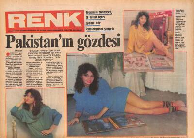 Milliyet Gazetesi Renk Eki 28 Kasım 1985 - Fatma Girikle Dışarı Fırladığımız Gün - Kantar Ailesi Bu Gece Ekranda GZ127672 - 1