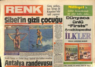 Milliyet Gazetesi Renk Eki 3 Ağustos 1985 - Kadir İnanır Ve Zuhal Olcay Festival İçin Kolları Sıvadılar GZ80179 - 1