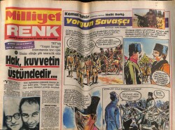 Milliyet Gazetesi Renk Eki 3 Mart 1986 - Kadın Polis Artist Ajanı GZ69211 - 1