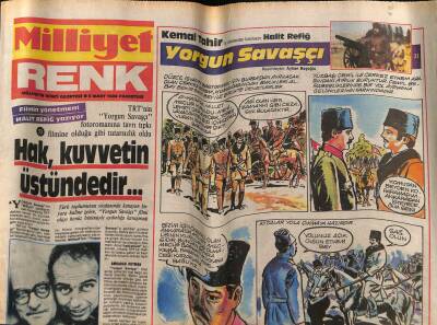 Milliyet Gazetesi Renk Eki 3 Mart 1986 - Kadın Polis Artist Ajanı GZ69211 - 1