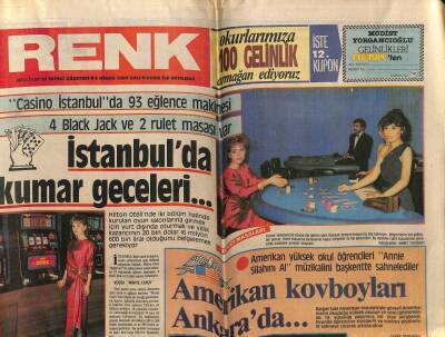 Milliyet Gazetesi Renk Eki 3 Nisan 1984 - Güzin Doğan Ekranda Aerobikle Sabun Ve Şampuan Reklamı Yapacak GZ94237 - 1