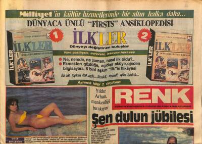 Milliyet Gazetesi Renk Eki 4 Ağustos 1985 - Hakan Peker Ve Gurubu.. Serpil Çakmaklı GZ75607 - 1
