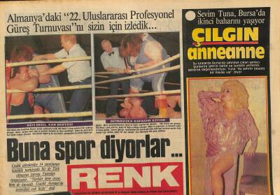 Milliyet Gazetesi Renk Eki 5 Nisan 1985 - Sevim Tuna , Bursada İkinci Baharını Yaşıyor GZ127626 - 1