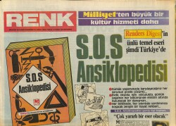 Milliyet Gazetesi Renk Eki 5 Ocak 1986 - Readers Digest'in Ünlü Temel Eseri Şimdi Türkiye'de GZ157934 - Gökçekoleksiyon