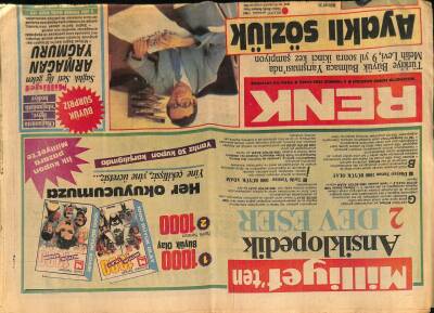 Milliyet Gazetesi Renk Eki 5 Temmuz 1985 - Melih Levi İkinci Kez Şampiyon GZ75617 - 1
