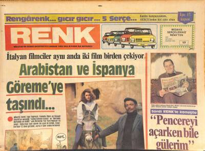 Milliyet Gazetesi Renk Eki 6 Aralık 1983 - Arabistan Ve İspanya Göremeye Taşındı... GZ126852 - 1