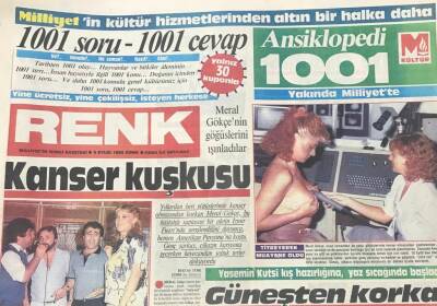 Milliyet Gazetesi Renk Eki 6 Eylül 1985- Güneşten Korkan Arap GZ36461 - 1