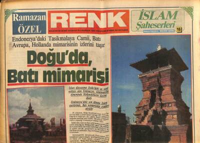 Milliyet Gazetesi Renk Eki 6 Haziran 1985 - Muzaffer Akgün İle Belkıs Akkale , Stüdyoda Buluştular GZ94097 - 1