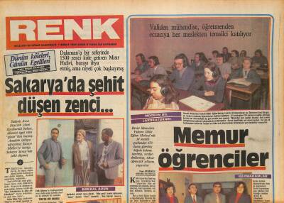 Milliyet Gazetesi Renk Eki 7 Şubat 1986 - Sakaryada Şehit Düşen Zenci - Heidi Bohay , Hoteldeki Rolüyle Servet Sahibi Oldu GZ126214 - 1