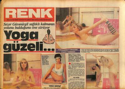 Milliyet Gazetesi Renk Eki 8 Şubat 1985 - Oya Aydonat Yeni Rolüne Alıştı GZ94072 - 1