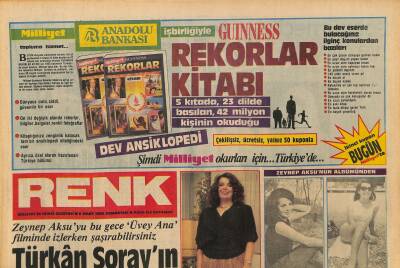 Milliyet Gazetesi Renk Eki 9 Mart 1985 - Hadi Çamanı Sahneye Füsun Önal Hazırlıyor GZ127179 - 1