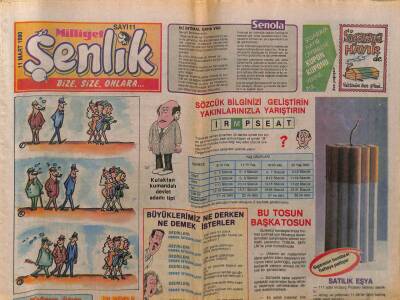 Milliyet Gazetesi Şenlik Eki 11 Mart 1990 - Sayı 11 GZ75025 - 1