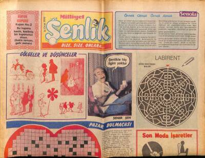 Milliyet Gazetesi Şenlik Eki 14 Ocak 1990 - Süper Göçmenlik GZ75031 - 1
