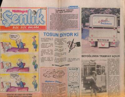 Milliyet Gazetesi Şenlik Eki 15 Nisan 1990 - Sayı16 GZ71994 - 1