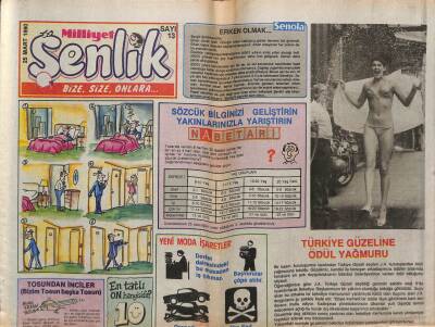 Milliyet Gazetesi Şenlik Eki 25 Mart 1990 - Sayı 13 GZ75023 - 1