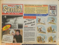 Milliyet Gazetesi Şenlik Eki 25 Şubat 1990 - Gaffar Karikatür GZ157965 - Gökçekoleksiyon