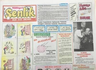 Milliyet Gazetesi Şenlik Eki 4 Mart 1990 Sayı10 GZ36375 - 1
