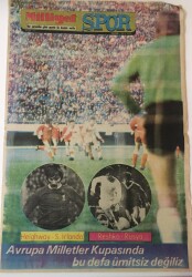 Milliyet Gazetesi Spor Eki 23 Ocak 1974 - Avrupa Milletler Kupasında Bu Defa Ümitsiz Değiliz GZ13624 - 2