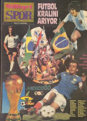 Milliyet Gazetesi Spor Eki 28 Mayıs 1986 - Maradona,Circeu,Pasarella,Edinho,Souness Milli Takımlarının Formaları Altında Mücadele Edecekler GZ127051 - 1