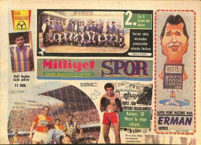 Milliyet Gazetesi Spor Eki - İtalya Doğu Almanyaya Yenilince Bearzot Güç Durumda Kaldı GZ127754 - 1